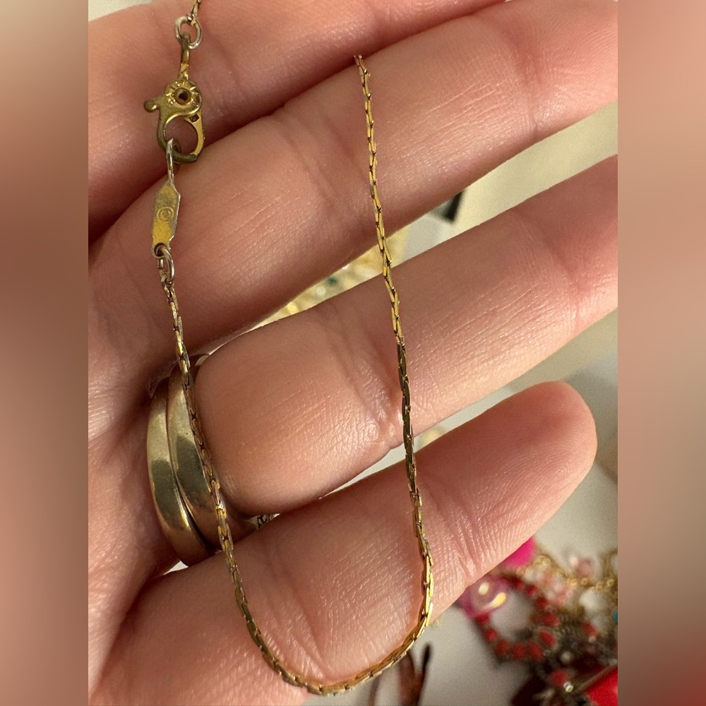 Vintage Monet Chain Bracelet